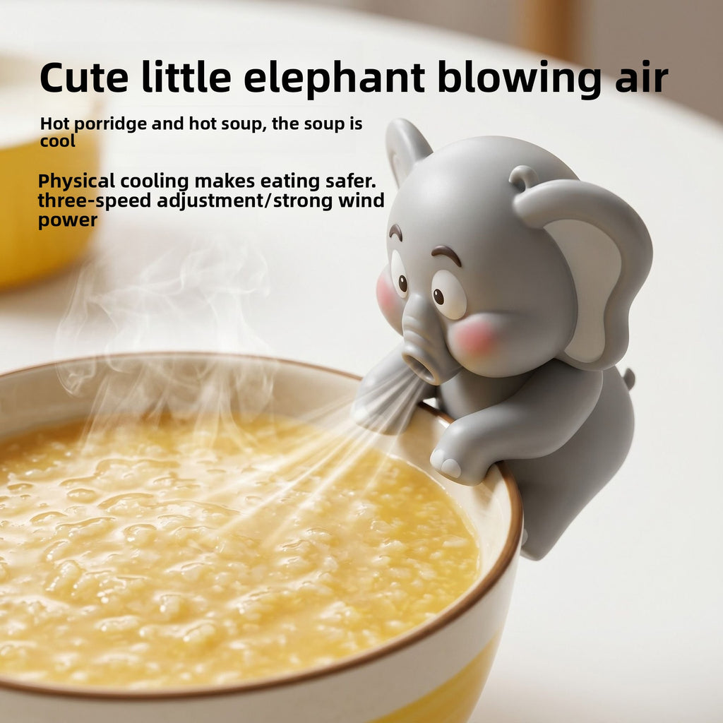 Cute Clip On Animal Mini Fan