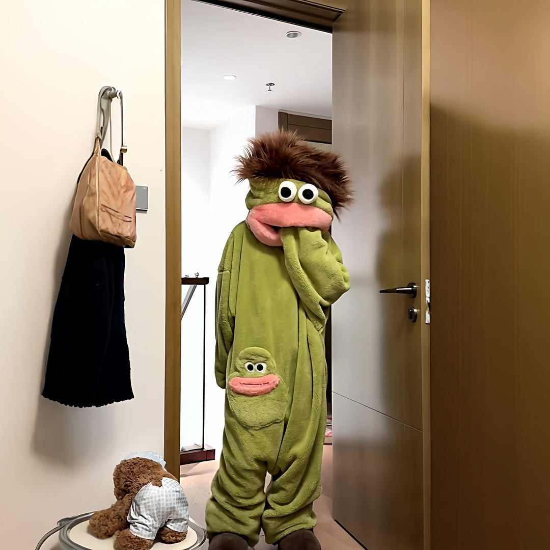 Big Mouth Monster Fleece Onesie