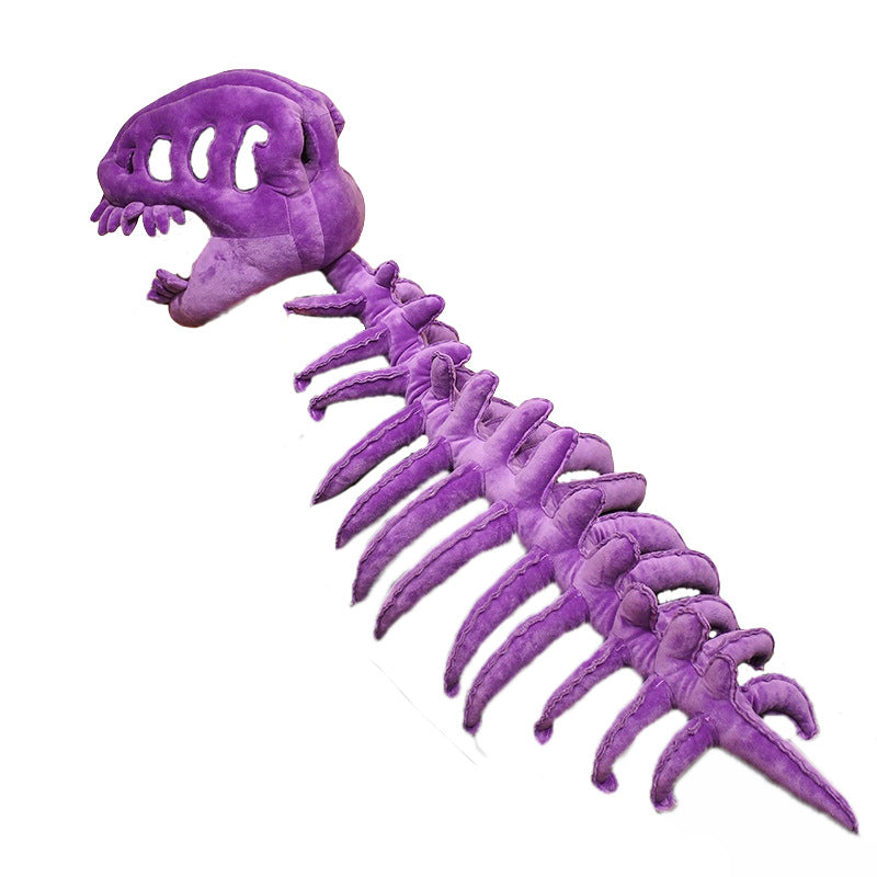 Plush Dinosaur Skeleton Costume ? Adult & Kids Sizes