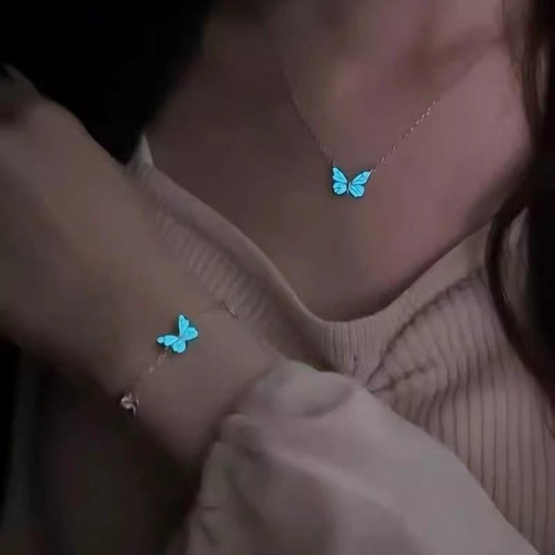 Luminous Butterfly in daylight