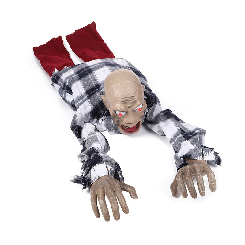 Crawling Halloween Zombie Prop
