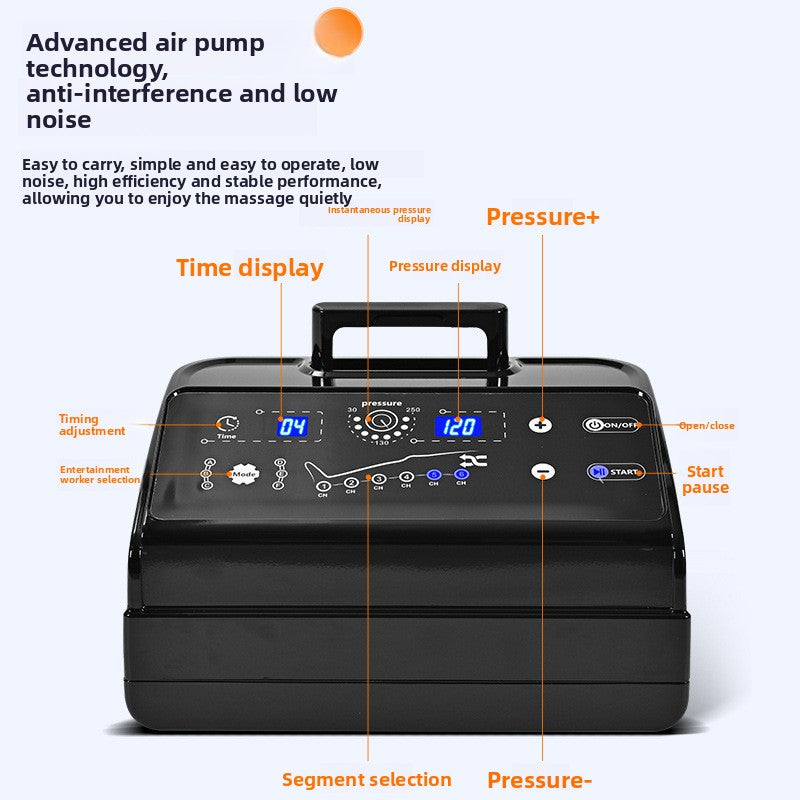Air Compression Leg Massager Therapy Device