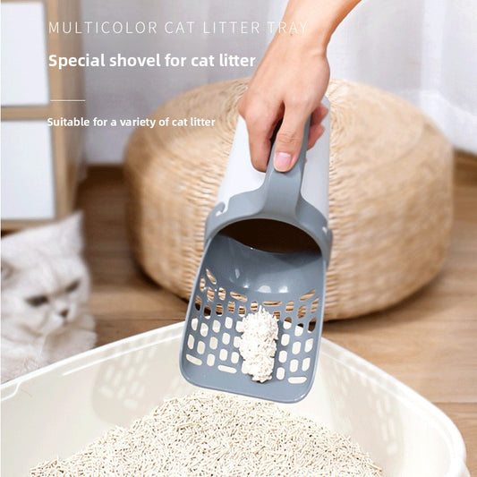 All-in-One Cat Litter Scoop with Waste Bag Dispenser