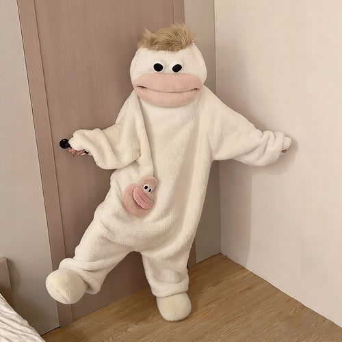 Big-Mouth Monster Fleece Onesie for Adults & Kids