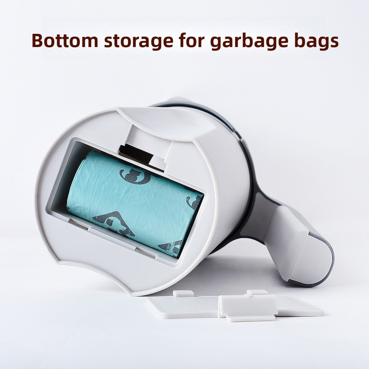 All-in-One Cat Litter Scoop with Waste Bag Dispenser