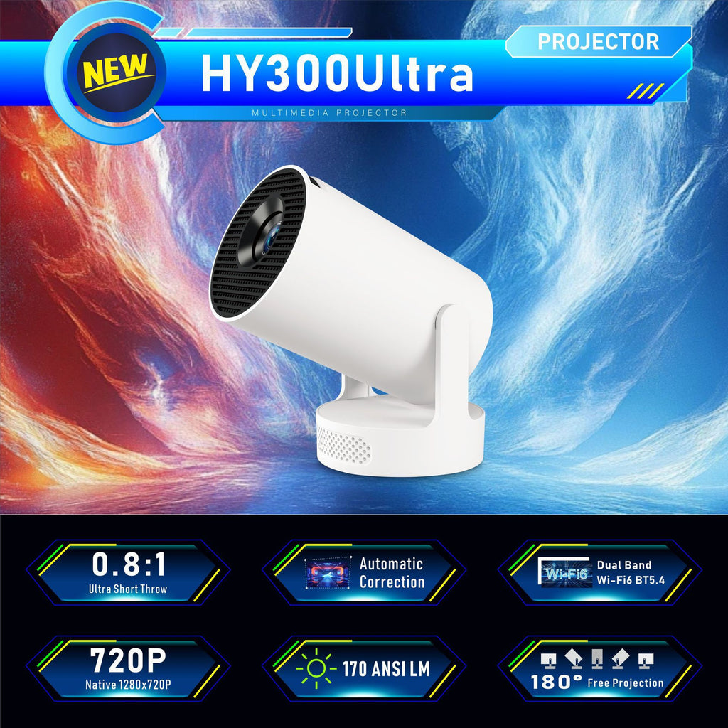 Portable Electric Focus Mini Projector